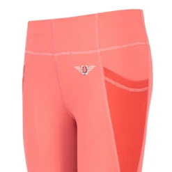 TuffRider Children's Minerva EquiCool Tights -Cavallo Equestrian Shop holly berry5 64470.1587157086.1280.1280