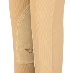 TuffRider Children's Ribb Knee Patch Breeches -Cavallo Equestrian Shop light tan5 81913.1588684593.1280.1280