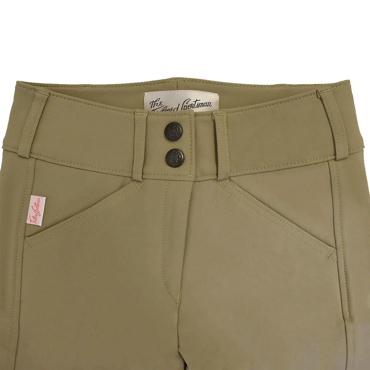 Tailored Sportsman Vintage Mid Rise Front Zip Breeches 2 Tailored Sportsman Vintage Mid Rise Front Zip Breeches - Image 2