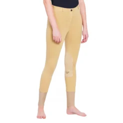 TuffRider Ladies Starter Lowrise Pull On Knee Patch Breeches 20 TuffRider Ladies Starter Lowrise Pull On Knee Patch Breeches -Cavallo Equestrian Shop tan 15886.1583511668.1280.1280