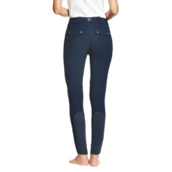 Ariat Women's Tri Factor Grip Knee Patch Breech -Cavallo Equestrian Shop trifactornavy2