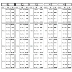 Tucci Sofia Tall Boots 15 Tucci Sofia Tall Boots -Cavallo Equestrian Shop tuccisofiasizechart