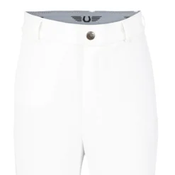 TuffRider Children's Ribb Knee Patch Breeches -Cavallo Equestrian Shop white2 25936.1588684593.1280.1280