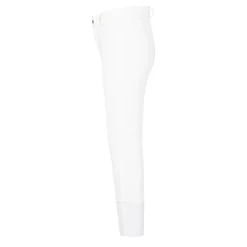 TuffRider Children's Ribb Knee Patch Breeches -Cavallo Equestrian Shop white 04236.1588684593.1280.1280